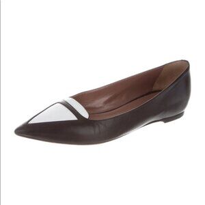 Tabitha Simmons Black and White Flats